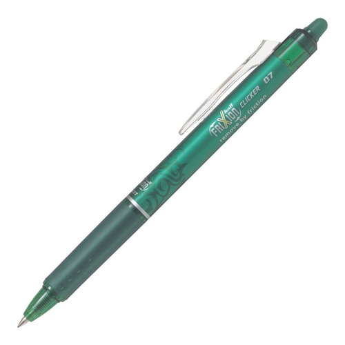 Lapicera Roller Borrable Pilot Frixion Retractil Colores Vs Color De La Tinta Verde Color Del Exterior Clicker