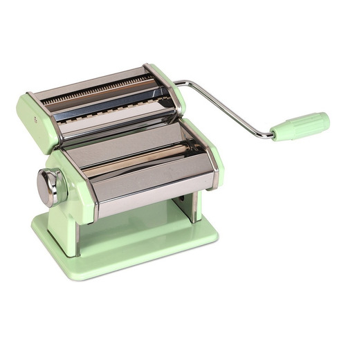 Máquina Fábrica De Pastas Fideos Sobadora Acero Carol Color Verde