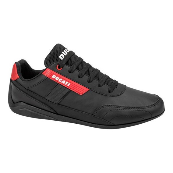 Tenis Urbano Sport Racer Ducati Ax30 Negro Para Hombre