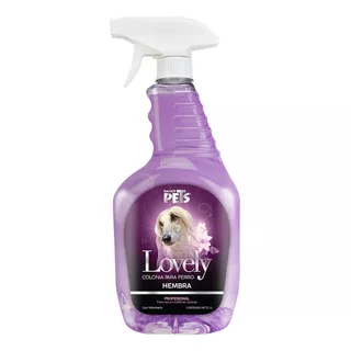 Colonia Lovely Uso Profesional 1 Lt Para Perros 