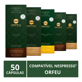 50 Cápsulas Para Nespresso®, Café Orfeu