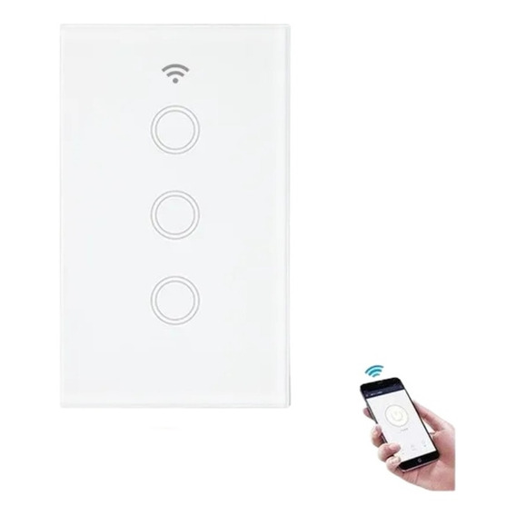 Switch Interruptor Wifi Sin Neutro 3 Vias Alexa , Google