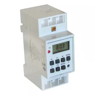 Temporizador Timer Programable Digital Riel Din 2hp