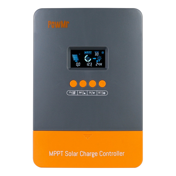 Powmr 60a 100% Mppt Controlador De Carga Solar 12-48v