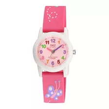 Reloj Infantil Para Niño Q & Q Análogo Peces Vs49j007Y