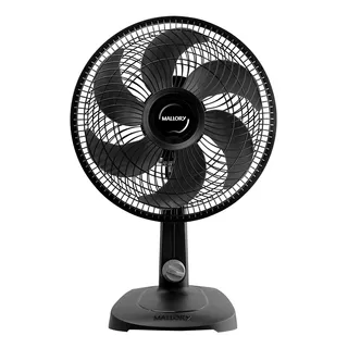 Ventilador Turbo 6 Pás 30cm Compact Prgr 127v Preto Mallory Diâmetro 30 Cm Material Das Pás Plástico 110v