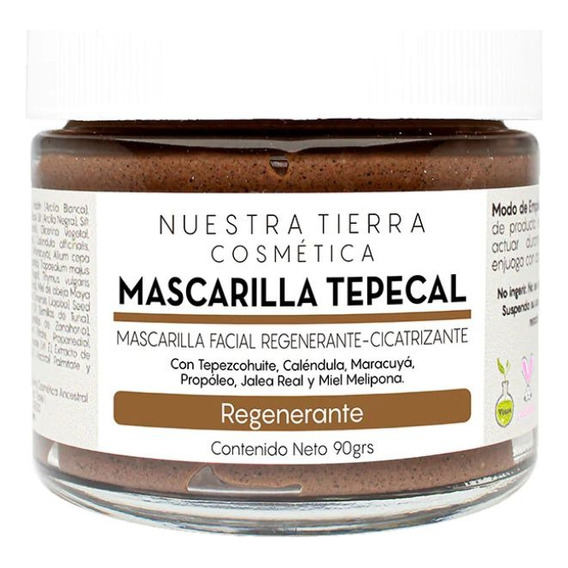 Mascarilla Regenerante Tepezcohuite Jalea Real Y Propóleo