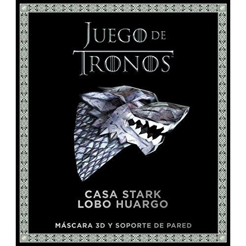 Juego De Tronos. Casa Stark: Lobo Huargo: Máscara 3d Y Soporte De Pared (series Y Películas), De Aa. Vv.. Editorial Minotauro, Tapa Tapa Blanda En Español