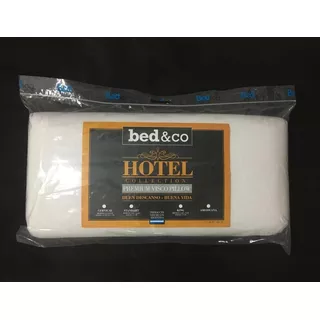 Almohadas Vicoelásticas King Hotel Bed &co 90 Cm Pack X 2