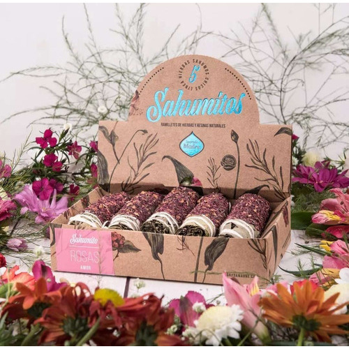 Sahumitos Rosas Sagrada Madre Caja X 5 U