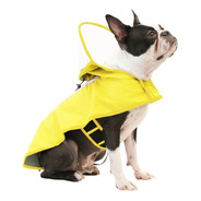 Capa De Chuva Para Cachorro Tamanho  ( L )  Amarelo - Gooby