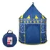 Castillo Carpa Mágico Niños Portátil Plegable Divertido Color Azul