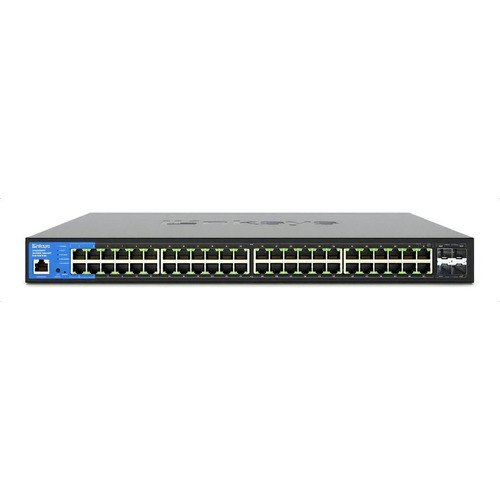 Switch Linksys Lgs352mpc 48 Puertos Gigabit Sfp+ Poe