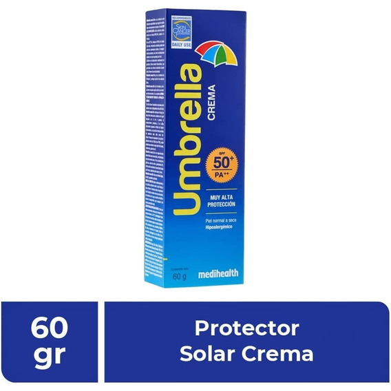 Protector Solar Umbrella Crema Spf 50+, 60 Gr