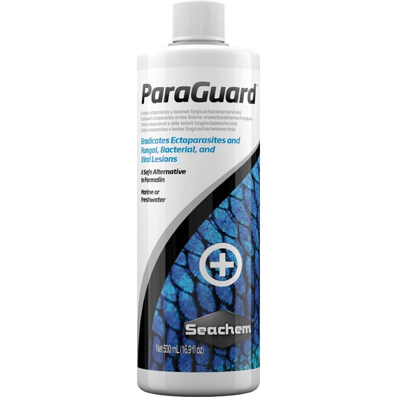 Paraguard 500ml Medicamento Peces Acuario Bacterias Hongos