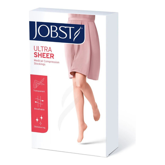 Media De Compresión Jobst Ultrasheer 20-30 Mmhg Al Muslo