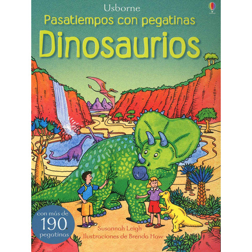 Dinosaurios - Pasatiempos Con Pegatinas