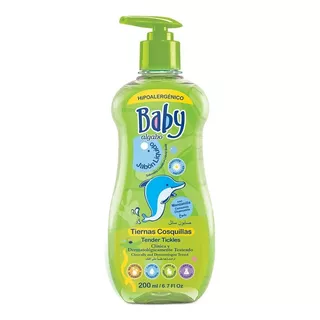 Baby Jabón Liquido Con Válvula 200ml Algabo