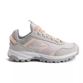 Zapatillas Para Mujer Topper Rug Color Gris/rosa - Adulto 40 Ar