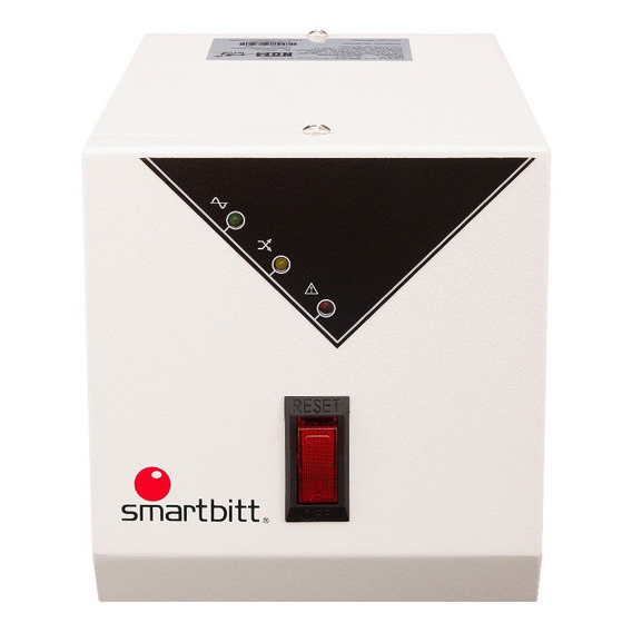 Regulador De Voltaje Smartbitt 2000va 1200 Watts 4 Conta /vc Color Blanco