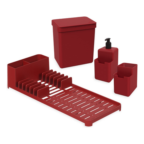 Kit Organizador Coza Single Rojo