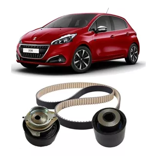 Kit Correia Dentada Peugeot 208 1.2 12v 3 Cilindros 2017