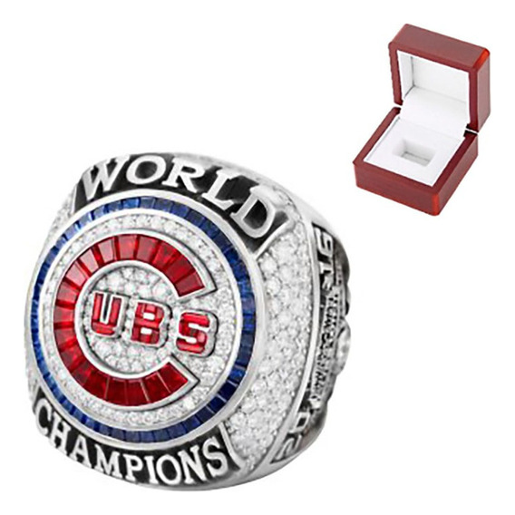 Mlb - Anillos De Campeonato De Los Chicago Cubs 2016