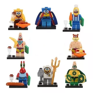Bob Esponja Set 8 Legocompatibles