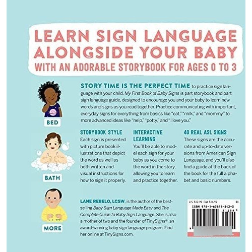 My First Book Of Baby Signs : 40 Essential Signs(bestseller)