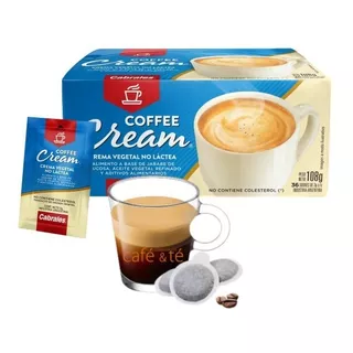 Coffee Cream Cabrales Leche Instant No Lactea Caja 36 Sobres