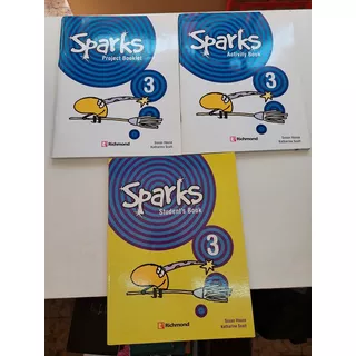Sparks 3 Students Book + Activity + Project Booklet Richmond