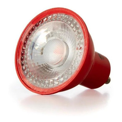 Dicroica Led Colores 4w Sica Rosca Gu10 220v