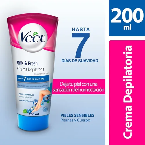 Crema Depilatoria Veet Men Torso Y Cuerpo Piel Normal 200ml