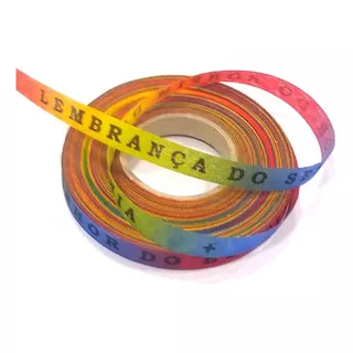 Rolo De 100 Fitas Do Senhor Do Bonfim Original Multicolorida