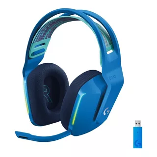 Audifono Gamer Logitech G733 Lightspeed Rgb Blue Color Color Azul