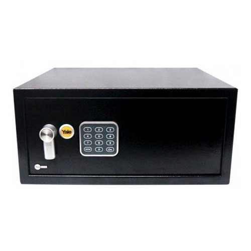 Caja Fuerte De Seguridad Electronica Activacion Yale Mx84836 Color Negro