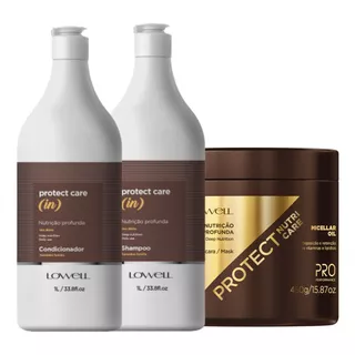 Lowell Protect Care Kit Power Nutri Profissional + Brinde!!!