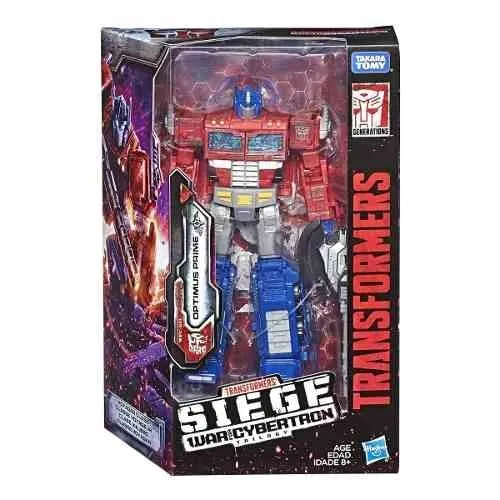 Figura de acci n Optimus Prime Siege E3541 de Hasbro Generations