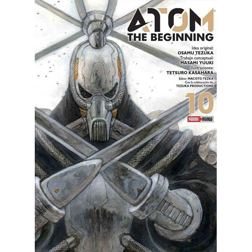 Panini Manga Atom: The Beginning N.10: Panini Manga Atom: The Beginning N.10, De Tetsuro Kasahara. Serie Atom, Vol. 10. Editorial Panini, Tapa Blanda, Edición 1 En Español, 2020