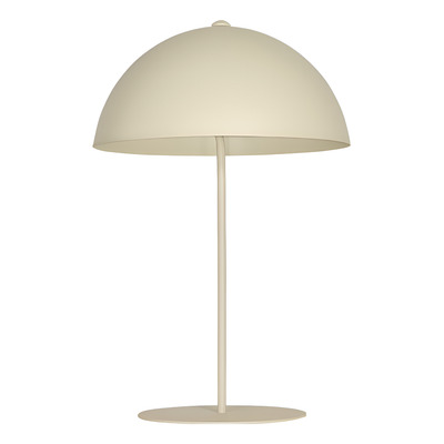 Lampara De Mesa Velador Campana Arena Apto E27 5350/a Fz