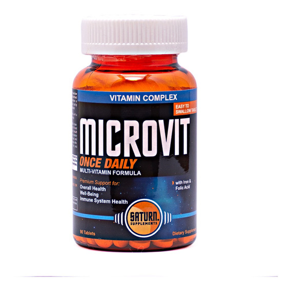 Microvit Saturn 90 Comprimidos