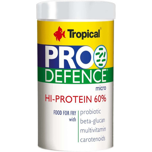 Tropical Pro Defense Micro 60g Probiotico Proteina Acuario