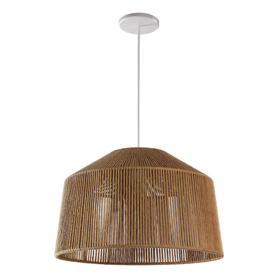 Colgante Hilo Habano Apto Led E27 Deco Conico 45cm 
