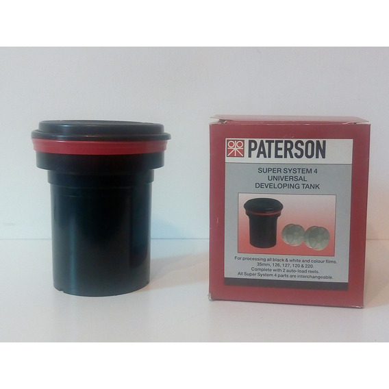 Tanque De Revelado Paterson C/2 Espirales + 8 Cubetas + Prod