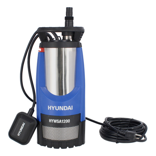 Bomba Sumergible Para Agua 1/2 Hp Hywsa1200 Hyundai