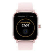 Smartwatch Amazfit Fashion Gts 2 Mini 1.55  Caja De  Aleación De Aluminio Pink, Malla  Flamingo Pink De  Silicona A2018