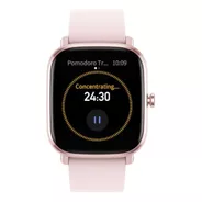 Smartwatch Amazfit Fashion Gts 2 Mini 1.55  Caja De  Aleación De Aluminio Pink, Malla  Flamingo Pink De  Silicona A2018