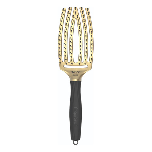 Cepillo Finger Brush Medium Olivia Garden Color Dorado