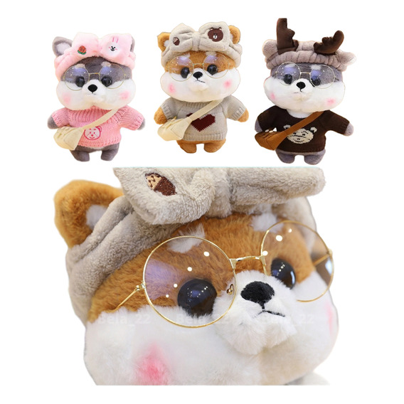 Peluche Lalafanfan Shiba Inu Peluche Perro Kawaii X1