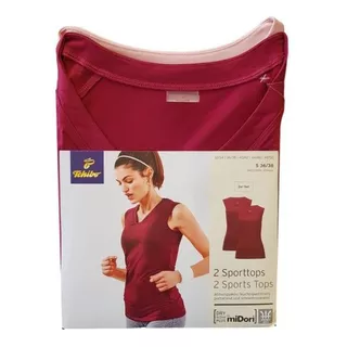 Poleras Deportivas Colores Mujer (2 Poleras)